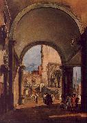 Francesco Guardi An Architectural Caprice china oil painting reproduction